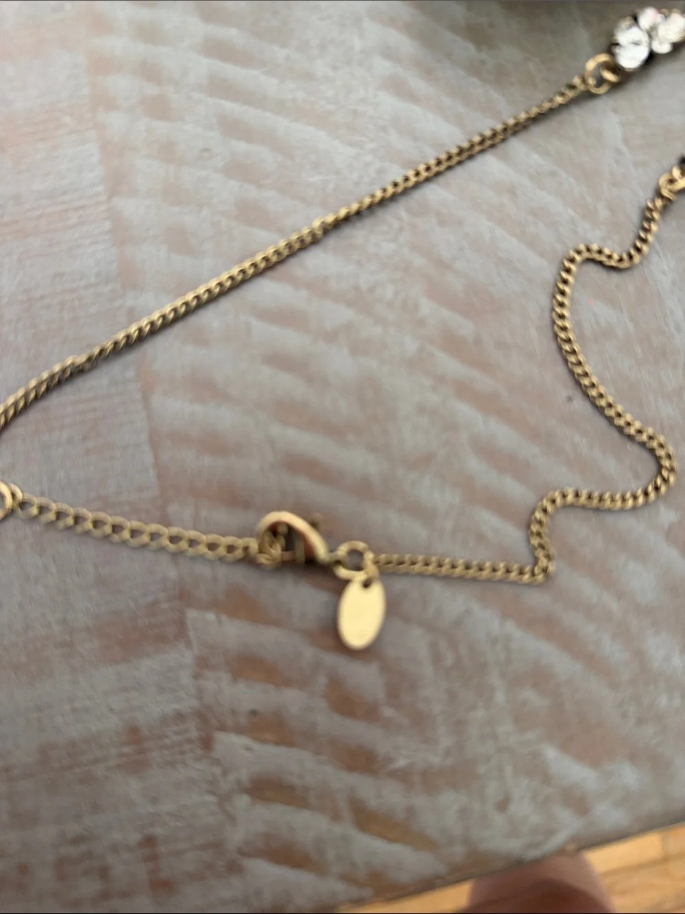 Elegant Silver Floral Necklace-NEW